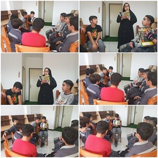 جمع خوانی از کتاب غلامرضا