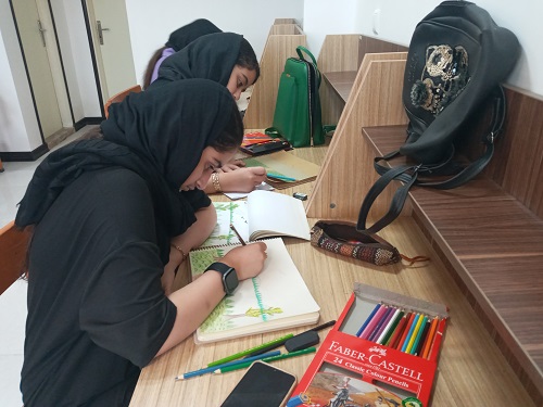 کلاس تابستانه نقاشی