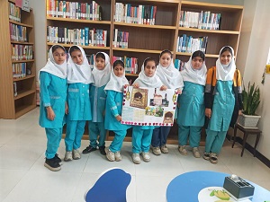 روزنامه دیواری تولد امام رضا